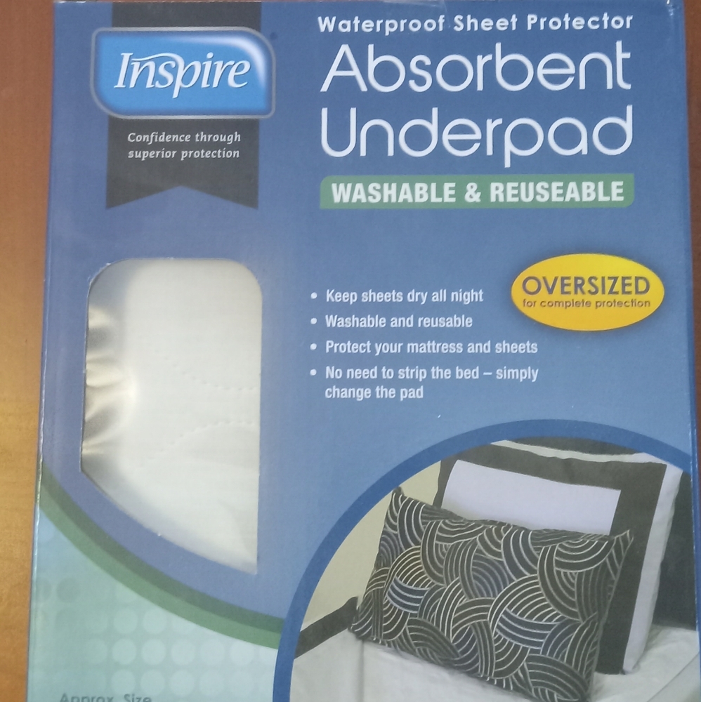 INSPIRE OVERSIZED ABSORBENT UNDERPAD